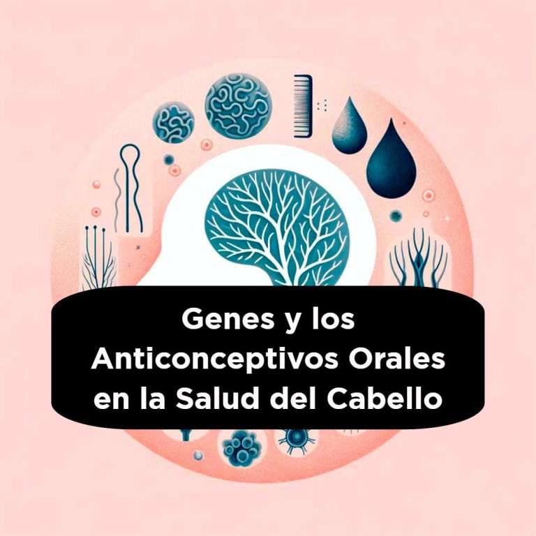 Genes y anticonceptivos orales sobre la salud del cabello